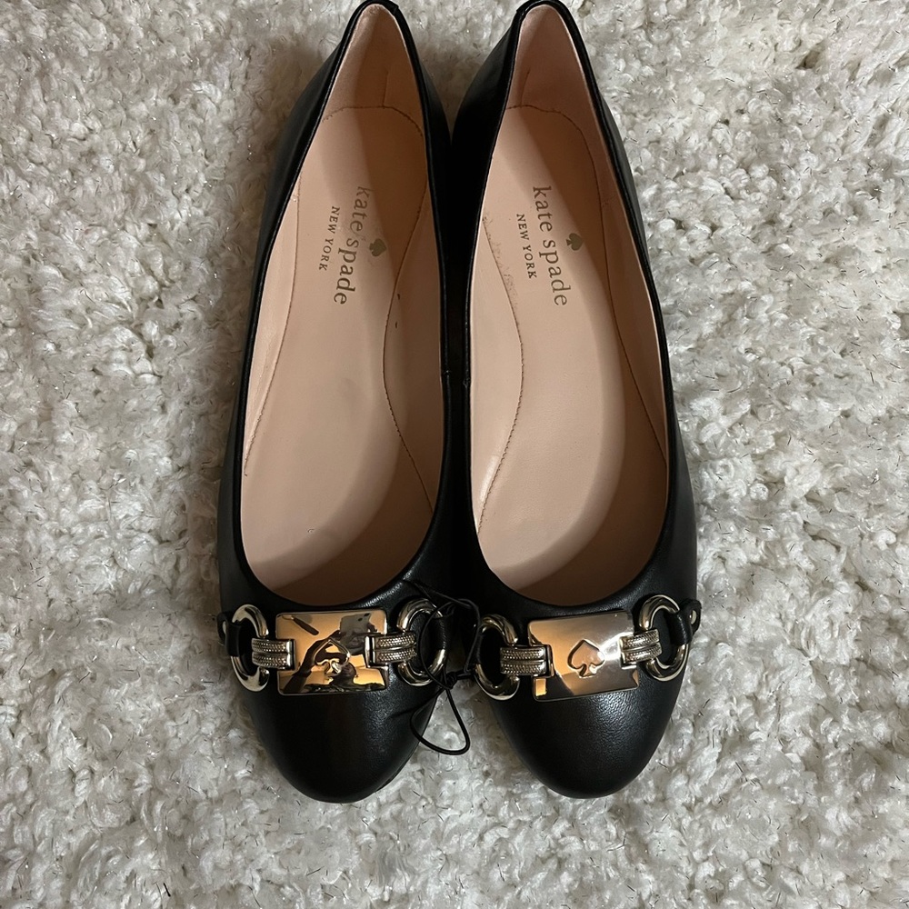 ♠️NWOT Kate Spade Black Loafer. Size 8